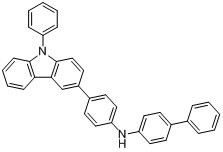 N-(4-(9-Fenyl-9h-karbazol-3-yl)fenyl)-[1,1'-bifenyl]-4-amine CAS:1160294-96-1
